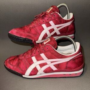 ASICS Onitsuka Tiger Ultimate 81 Fuchsia Red Sneakers Shoes Women Size 8.5
